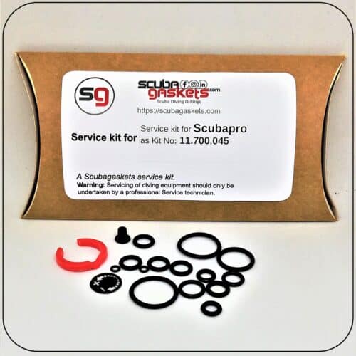 SG.Service kit for Scubapro 2nd stage for A700 as kit no: 11.700.045 Updated