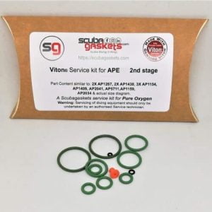Viton®service kit for APEKS 2nd Stages