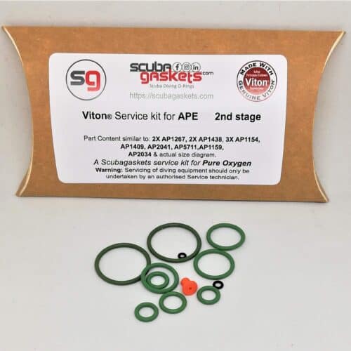 Entertainment Vaccineren expeditie Viton® service kit for APEKS 2nd Stages SGV 0219