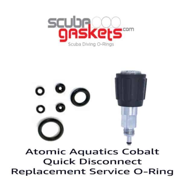 SG O-Ring service Kit for Atomic Cobalt Quick Disconnect as 12-0002-5P