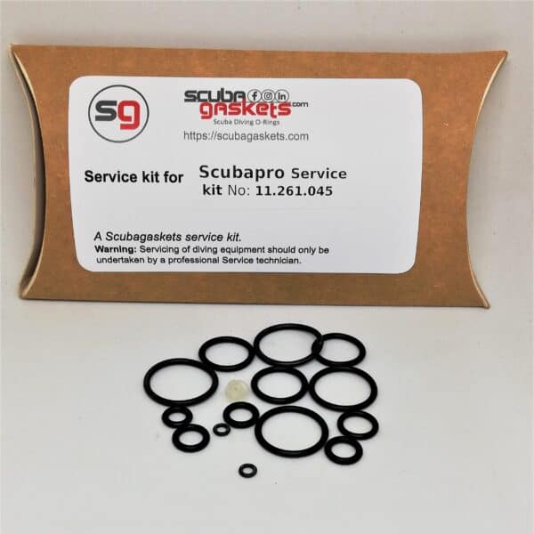 SG Service kit for Scubapro 2nd stage G250V/G260 SG11.261.045