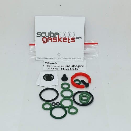 SG Viton Service kit for Scubapro 2nd S600/T-G250/HP-S550/S555 as kit no:11.254.045
