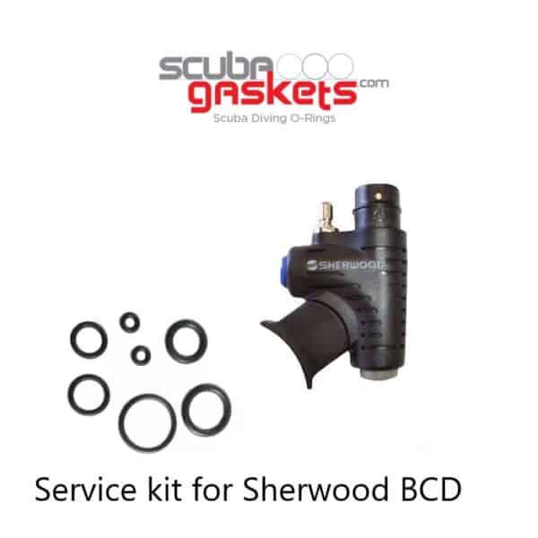 O-Ring service Kit for Sherwood BCD Power Inflator