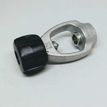 Stainless Steel ON-OFF Valve 1/4" Inlet-Outlet for H.P. Air-Scuba Applications