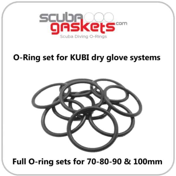 O-rings Set for KUBI 100mm Glove System
