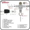 Viton®O-ring Service kit for Scuba Tank Valves -Pure Oxygen use
