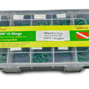 Green Viton® O-Rings Selection for Pure Oxygen Sh75 No1