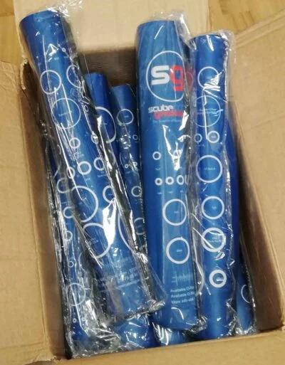 Actual Size Scuba dive O-ring identification mat 115 o-ring sizes