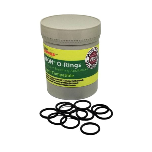 Common Black Viton® O-Rings for Nitrox