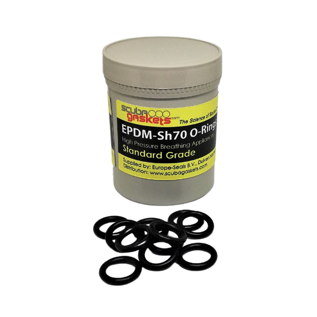 Ruim water coupon 2nd Stage Poppet O-rings for APEKS EPDM Sh70 as part no AP 2041