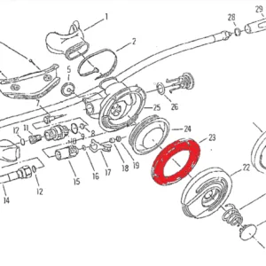 2nd stage diaphragm holder